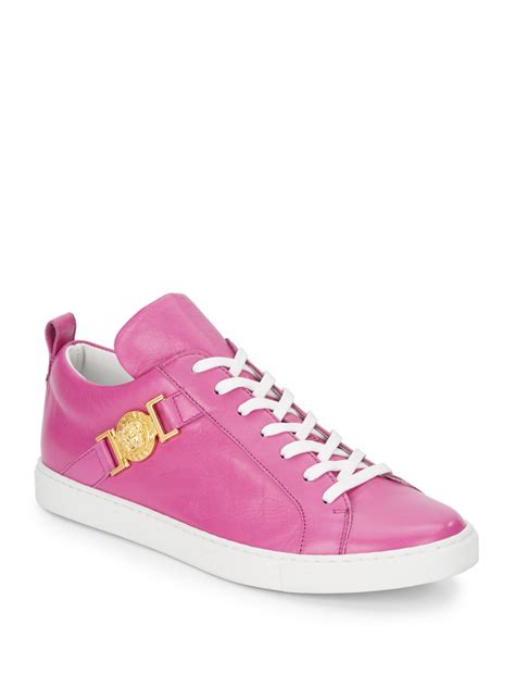 young versace pink shoes|versace pink sneakers.